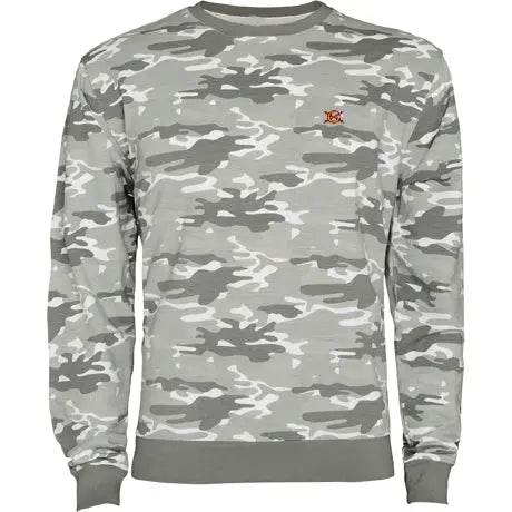 Comprar Sudadera Camuflaje Bandera España hombre - Talla XL y 2XL - OFERTA Bandera España La Flamenca de Borgoña Patricia Muñoz VOX