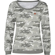 Comprar Sudadera Camuflaje Bandera España mujer - Talla M - OFERTA Bandera España La Flamenca de Borgoña Patricia Muñoz VOX