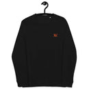 Comprar Sudadera Cruz de Borgoña orgánica raglán unisex Bandera España La Flamenca de Borgoña Patricia Muñoz VOX