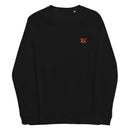 Comprar Sudadera Cruz de Borgoña orgánica raglán unisex Bandera España La Flamenca de Borgoña Patricia Muñoz VOX
