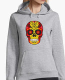 Comprar Sudadera España Calavera mujer Bandera España La Flamenca de Borgoña Patricia Muñoz VOX