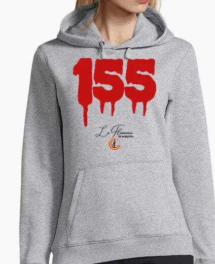 Comprar Sudadera España mujer 155 sangriento Bandera España La Flamenca de Borgoña Patricia Muñoz VOX