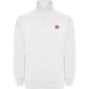 Comprar Sudadera Bandera España felpa blanca unisex Bandera España La Flamenca de Borgoña Patricia Muñoz VOX