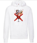 Comprar Sudadera unisex Brindis de los Tercios - delante y detrás Bandera España La Flamenca de Borgoña Patricia Muñoz VOX