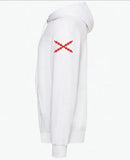 Comprar Sudadera unisex Brindis de los Tercios - delante y detrás Bandera España La Flamenca de Borgoña Patricia Muñoz VOX