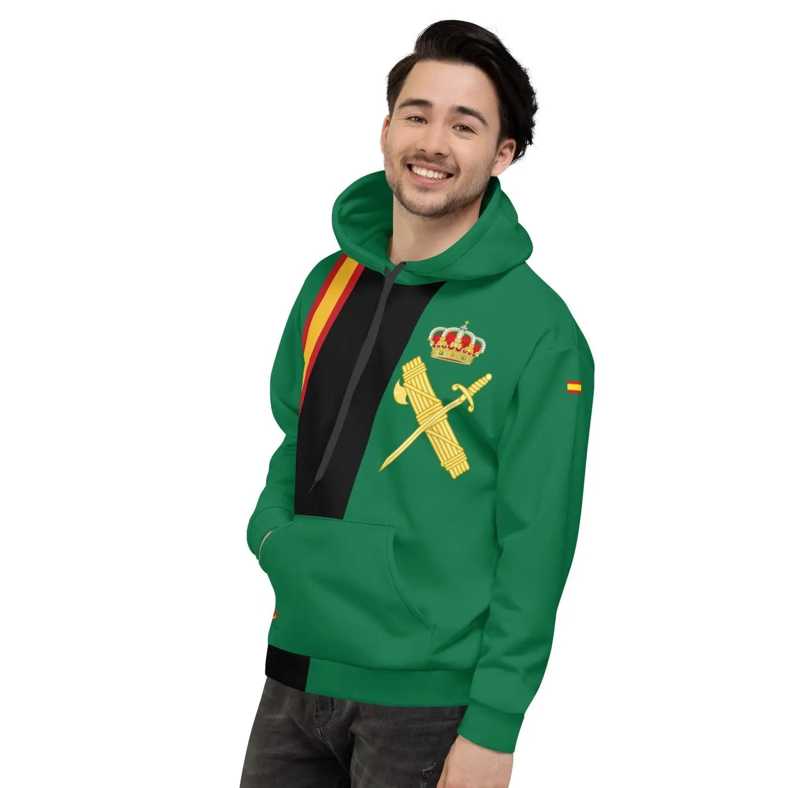 Comprar Sudadera unisex Guardia Civil Bandera España La Flamenca de Borgoña Patricia Muñoz VOX