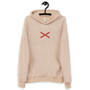 Comprar Sudadera vellón polar unisex Cruz de Borgoña Bandera España La Flamenca de Borgoña Patricia Muñoz VOX