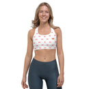 Comprar Sujetador deportivo Cruz de Borgoña mosaico Bandera España La Flamenca de Borgoña Patricia Muñoz VOX