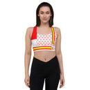 Comprar Sujetador deportivo Bandera España ancho Patchwork Bandera España La Flamenca de Borgoña Patricia Muñoz VOX