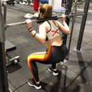 Comprar Sujetador deportivo bandera de España Bandera España La Flamenca de Borgoña Patricia Muñoz VOX