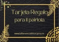 Comprar Tarjeta de Regalo Bandera España La Flamenca de Borgoña Patricia Muñoz VOX