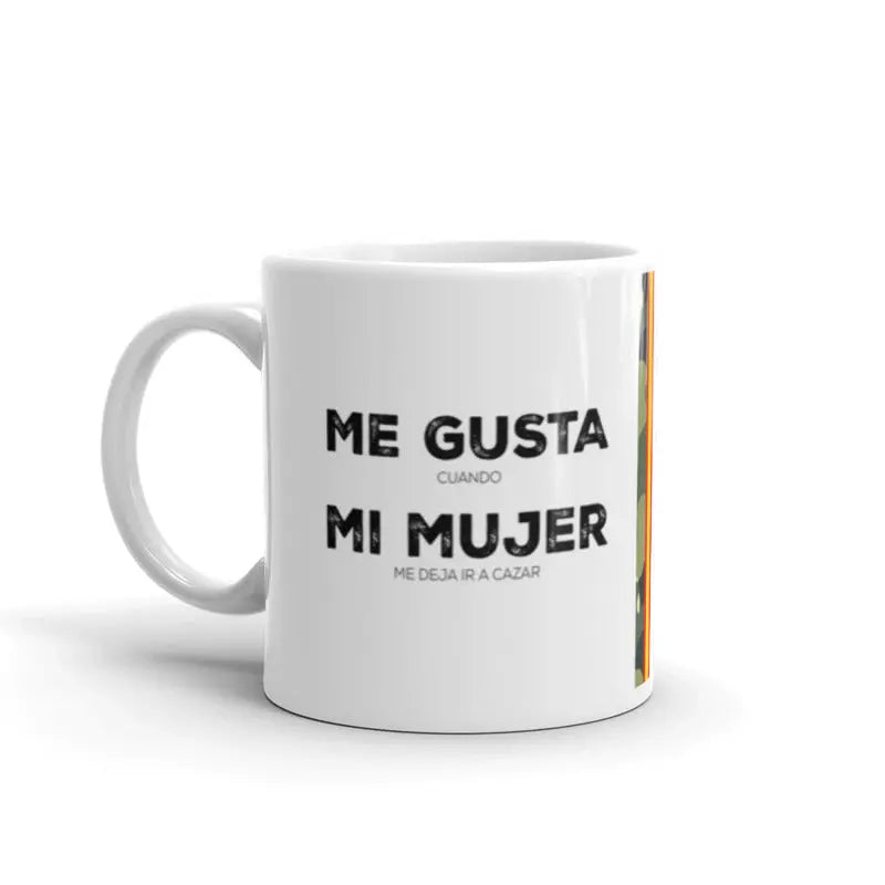 Comprar Taza Cazador Bandera España La Flamenca de Borgoña Patricia Muñoz VOX