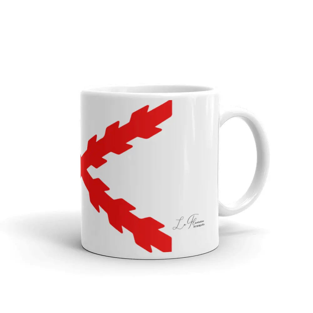 Comprar Taza Cruz de Borgoña Bandera España La Flamenca de Borgoña Patricia Muñoz VOX
