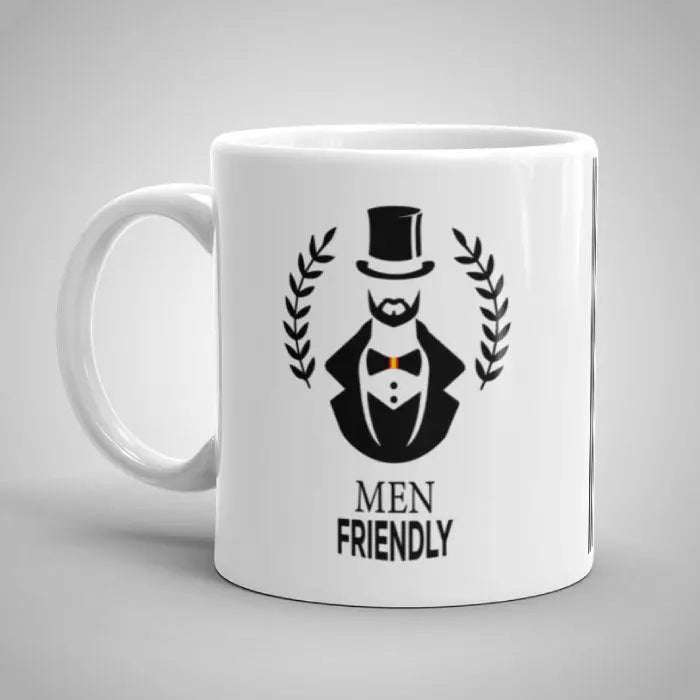 Comprar Taza MEN FRIENDLY Bandera España La Flamenca de Borgoña Patricia Muñoz VOX