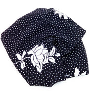 Comprar Tela Negra Lunar y Flor Blanca Bandera España La Flamenca de Borgoña Patricia Muñoz VOX