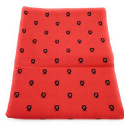 Comprar Tela Popelín Mariquitas rojo Bandera España La Flamenca de Borgoña Patricia Muñoz VOX