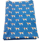 Comprar Tela Popelín Perro Cazador Bandera España La Flamenca de Borgoña Patricia Muñoz VOX