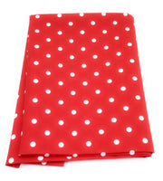 Comprar Tela Popelín Roja Lunar Blanco Bandera España La Flamenca de Borgoña Patricia Muñoz VOX