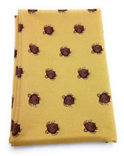 Comprar Tela Popelín Tortugas Bandera España La Flamenca de Borgoña Patricia Muñoz VOX