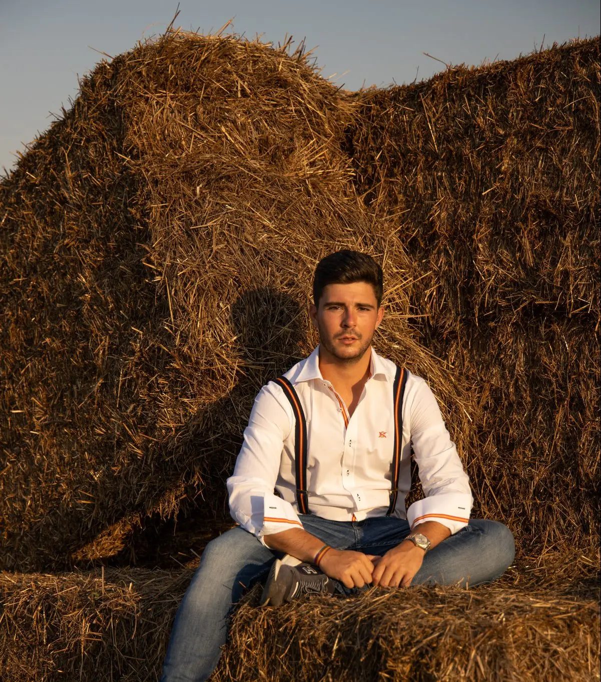 Comprar Tirantes bandera de España Azul Bandera España La Flamenca de Borgoña Patricia Muñoz VOX