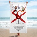 Comprar Toalla Brindis de los Tercios Bandera España La Flamenca de Borgoña Patricia Muñoz VOX