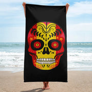 Comprar Toalla Calavera de España Bandera España La Flamenca de Borgoña Patricia Muñoz VOX
