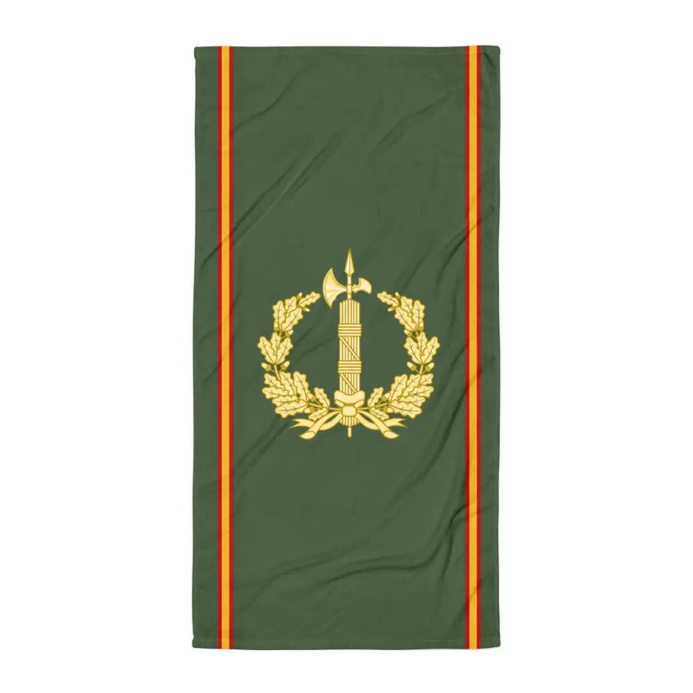 Comprar Toalla Cuerpo Jurídico Militar 2 Bandera España La Flamenca de Borgoña Patricia Muñoz VOX