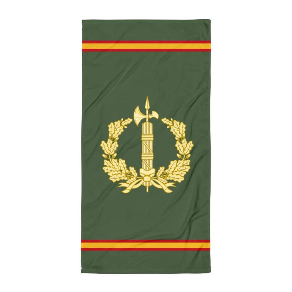 Comprar Toalla Cuerpo Jurídico Militar Bandera España La Flamenca de Borgoña Patricia Muñoz VOX