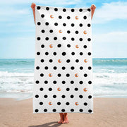 Comprar Toalla de Playa lunares Bandera España La Flamenca de Borgoña Patricia Muñoz VOX