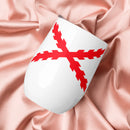 Comprar Vaso de vino Cruz de Borgoña Bandera España La Flamenca de Borgoña Patricia Muñoz VOX