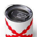 Comprar Vaso de vino Cruz de Borgoña Bandera España La Flamenca de Borgoña Patricia Muñoz VOX