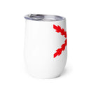 Comprar Vaso de vino Cruz de Borgoña Bandera España La Flamenca de Borgoña Patricia Muñoz VOX