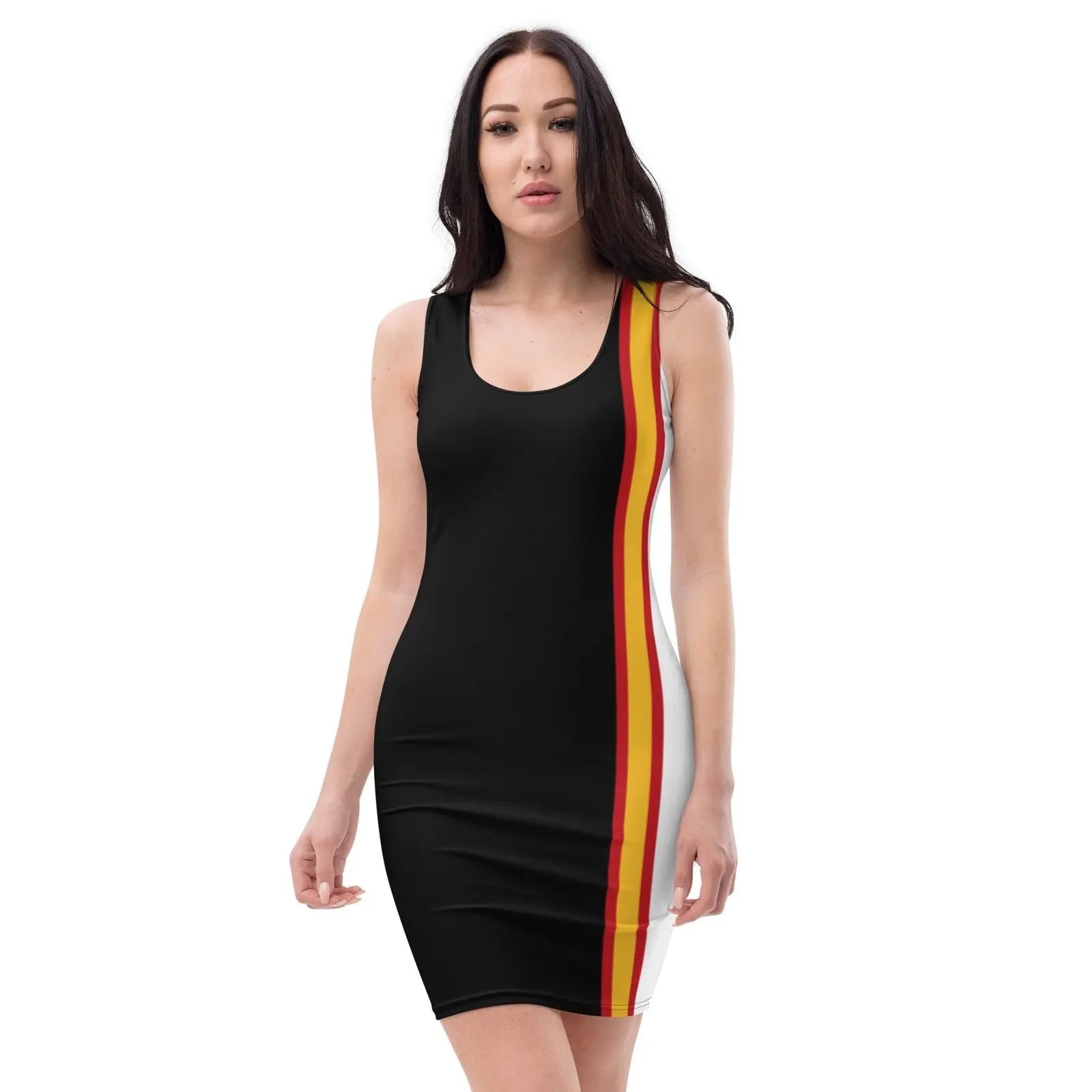 Comprar Vestido ceñido Bandera de España Bandera España La Flamenca de Borgoña Patricia Muñoz VOX