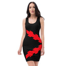 Comprar Vestido ceñido Cruz de Borgoña Bandera España La Flamenca de Borgoña Patricia Muñoz VOX