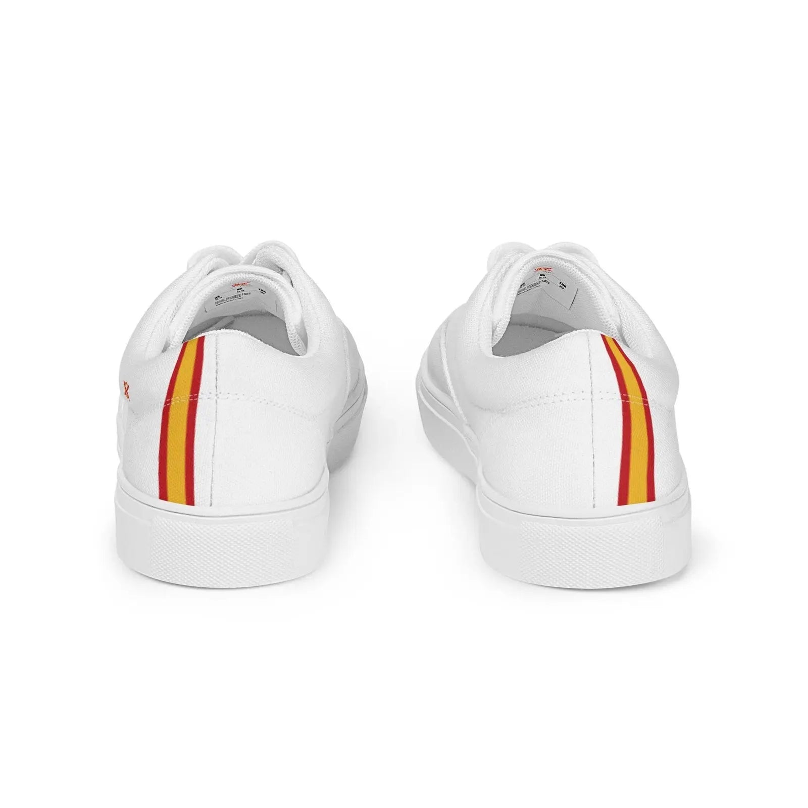 Comprar Zapatillas España trasera blanca hombre Bandera España La Flamenca de Borgoña Patricia Muñoz VOX