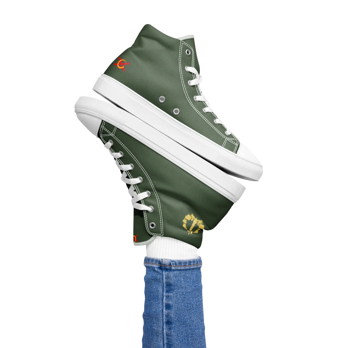 Kaufen Sie High Top Schuhe des Military Legal Corps fur Damen