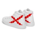 Comprar Zapatillas lona alta Cruz de Borgoña grande La Flamenca de Borgoña, Bandera de España, Cruz de Borgoña, Patricia Muñoz, VOX, Santiago Abascal 