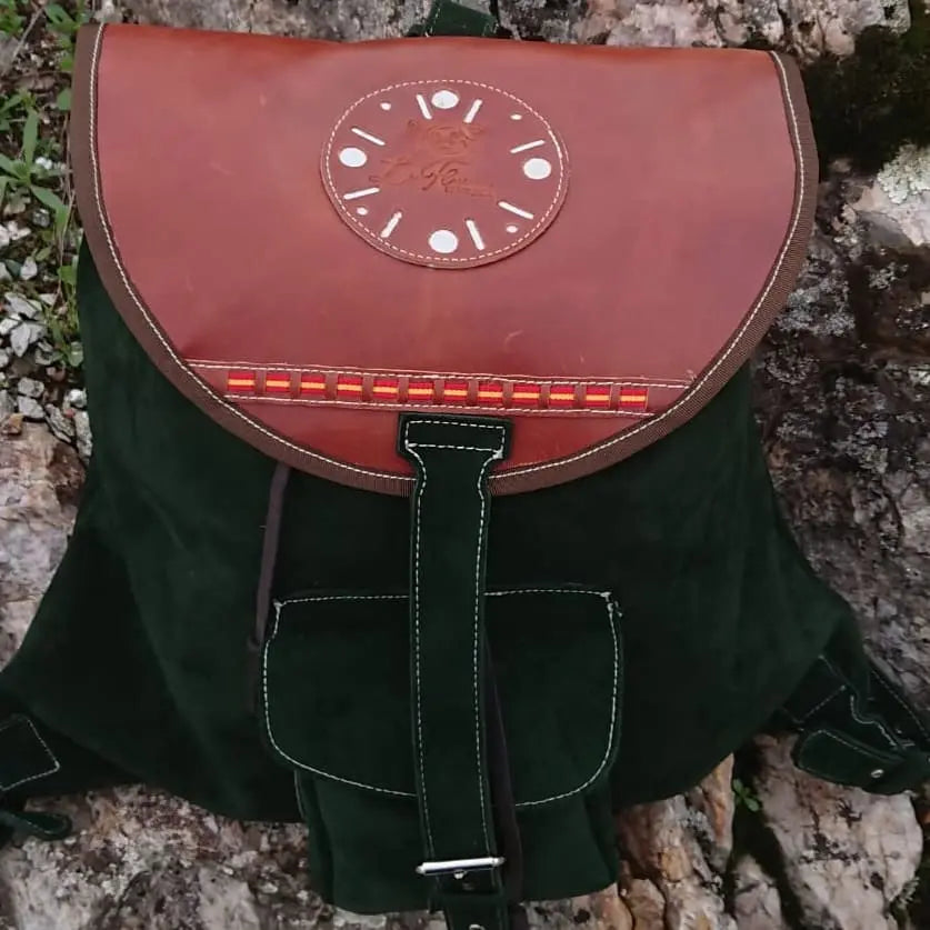 Comprar Zurrón Bandera España grande serraje Bandera España La Flamenca de Borgoña Patricia Muñoz VOX