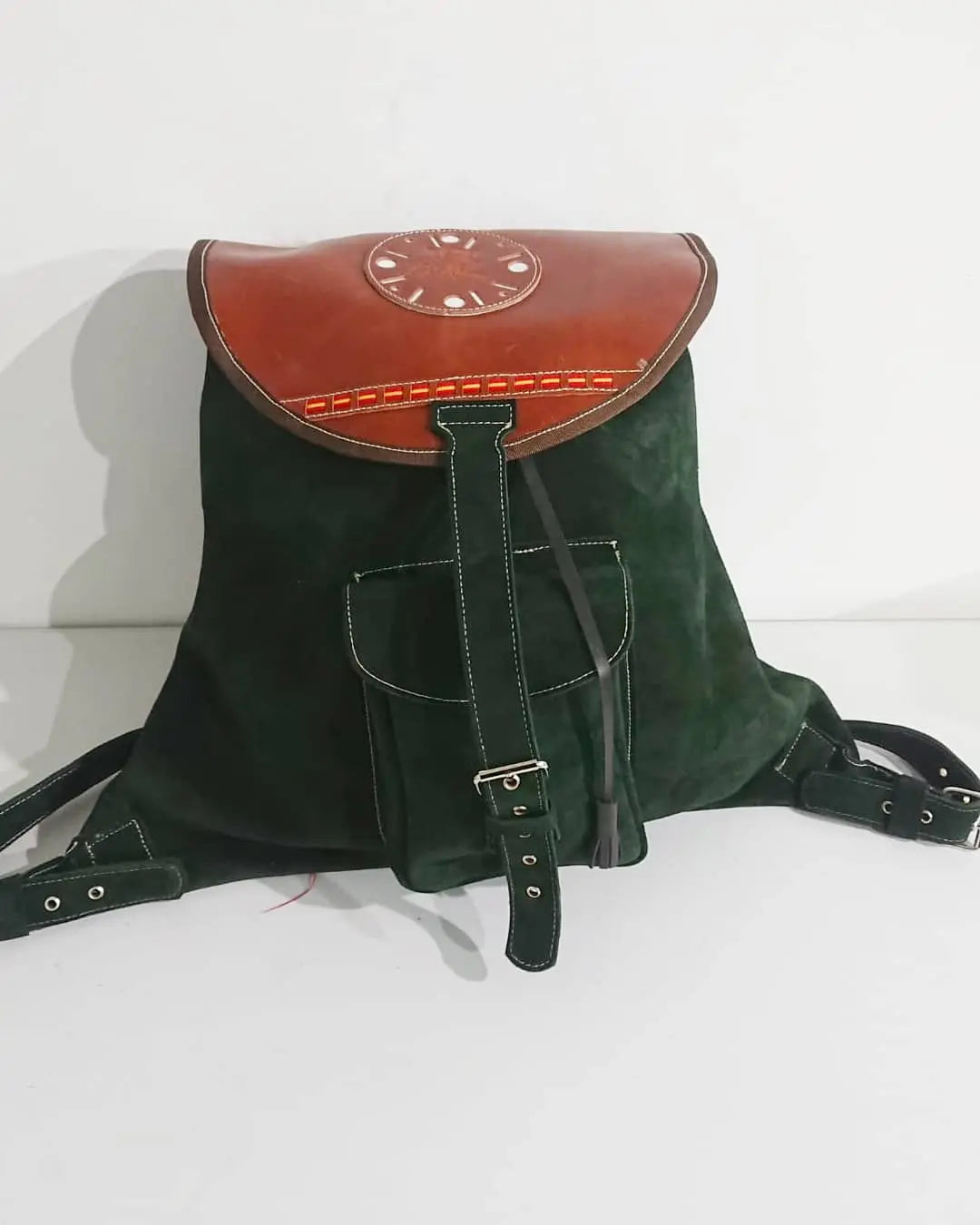 Comprar Zurrón Bandera España grande serraje Bandera España La Flamenca de Borgoña Patricia Muñoz VOX