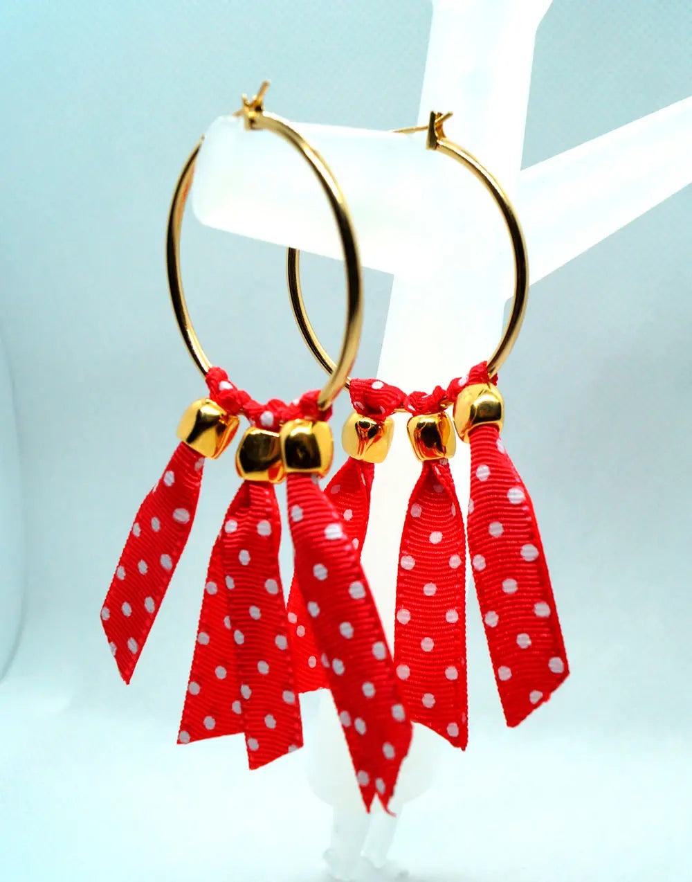 Comprar Pendientes Jaén Bandera España La Flamenca de Borgoña Patricia Muñoz VOX