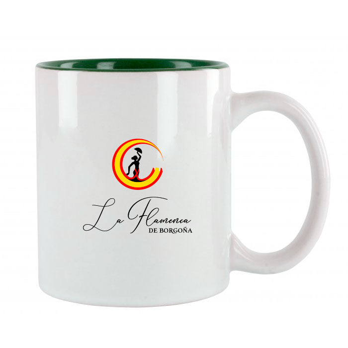 Comprar Taza "Andalucí­a lucha por España" Bandera España La Flamenca de Borgoña Patricia Muñoz VOX