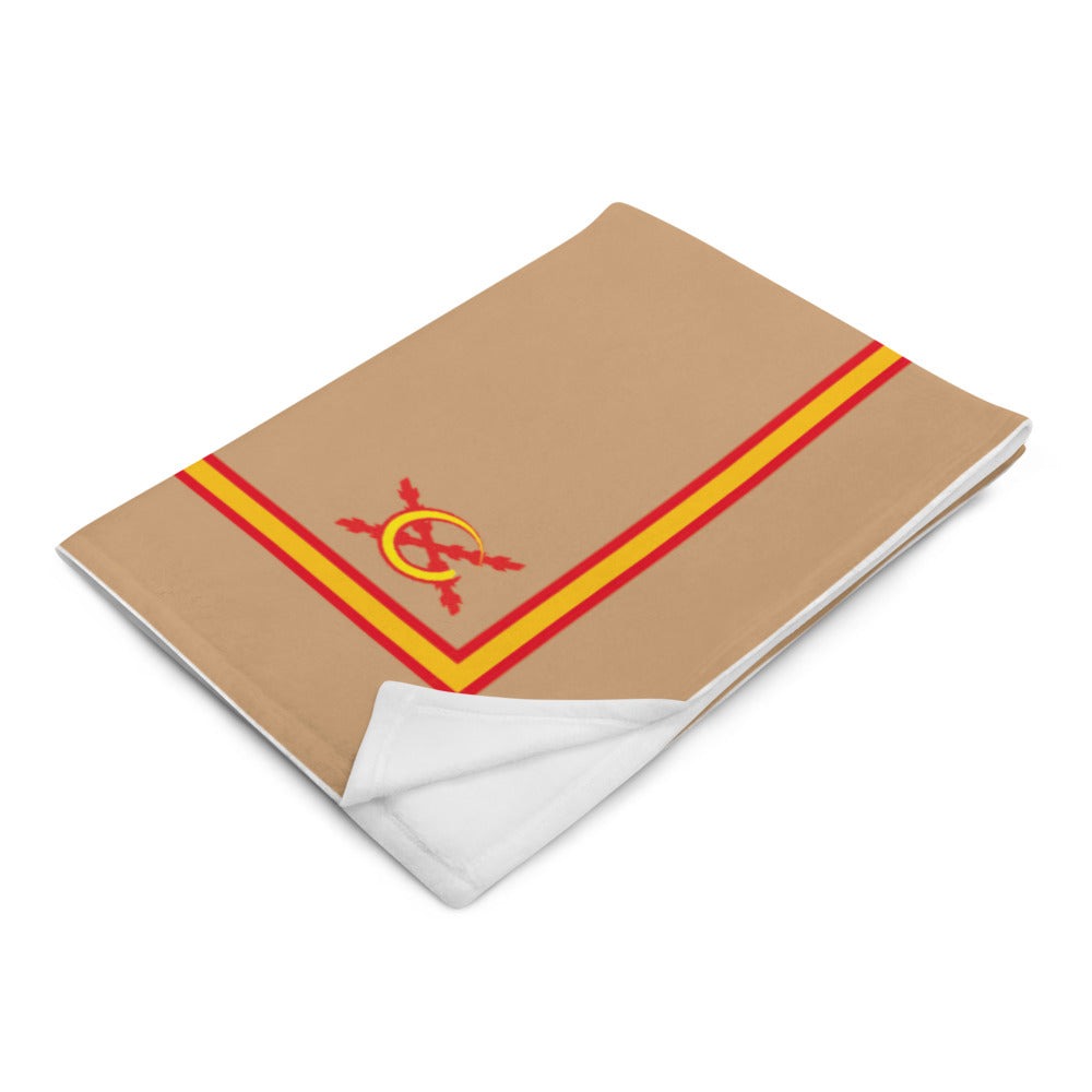 Comprar Manta polar Camel Bandera España Bandera España La Flamenca de Borgoña Patricia Muñoz VOX